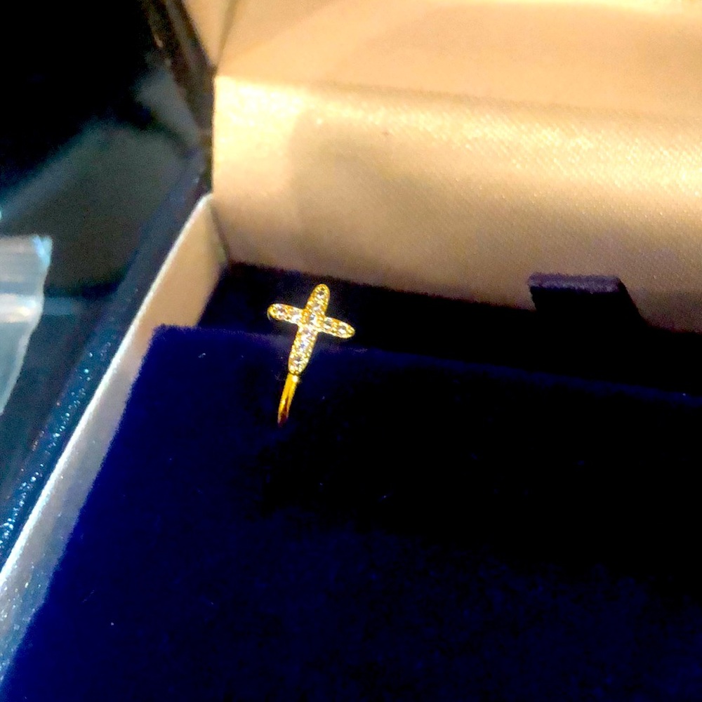 Cross Fake Nose  Piercing for every occasion ! party ,night out , dinner date .
